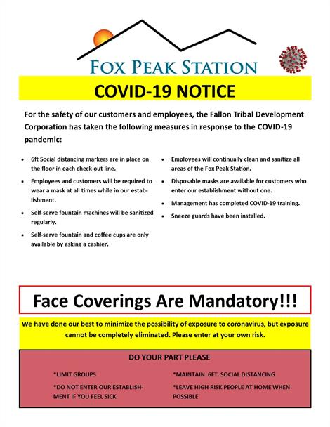 Covid-19 Notices